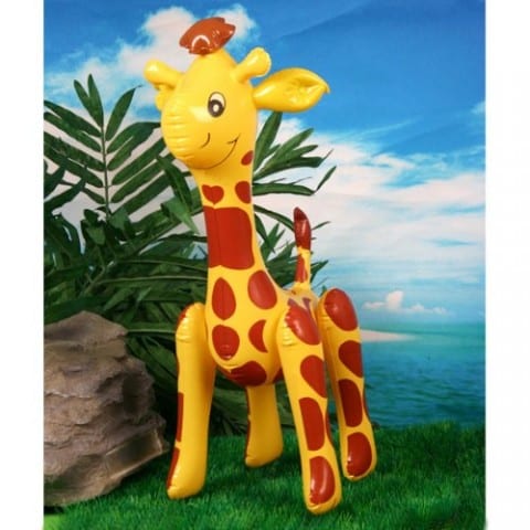 blow up giraffe