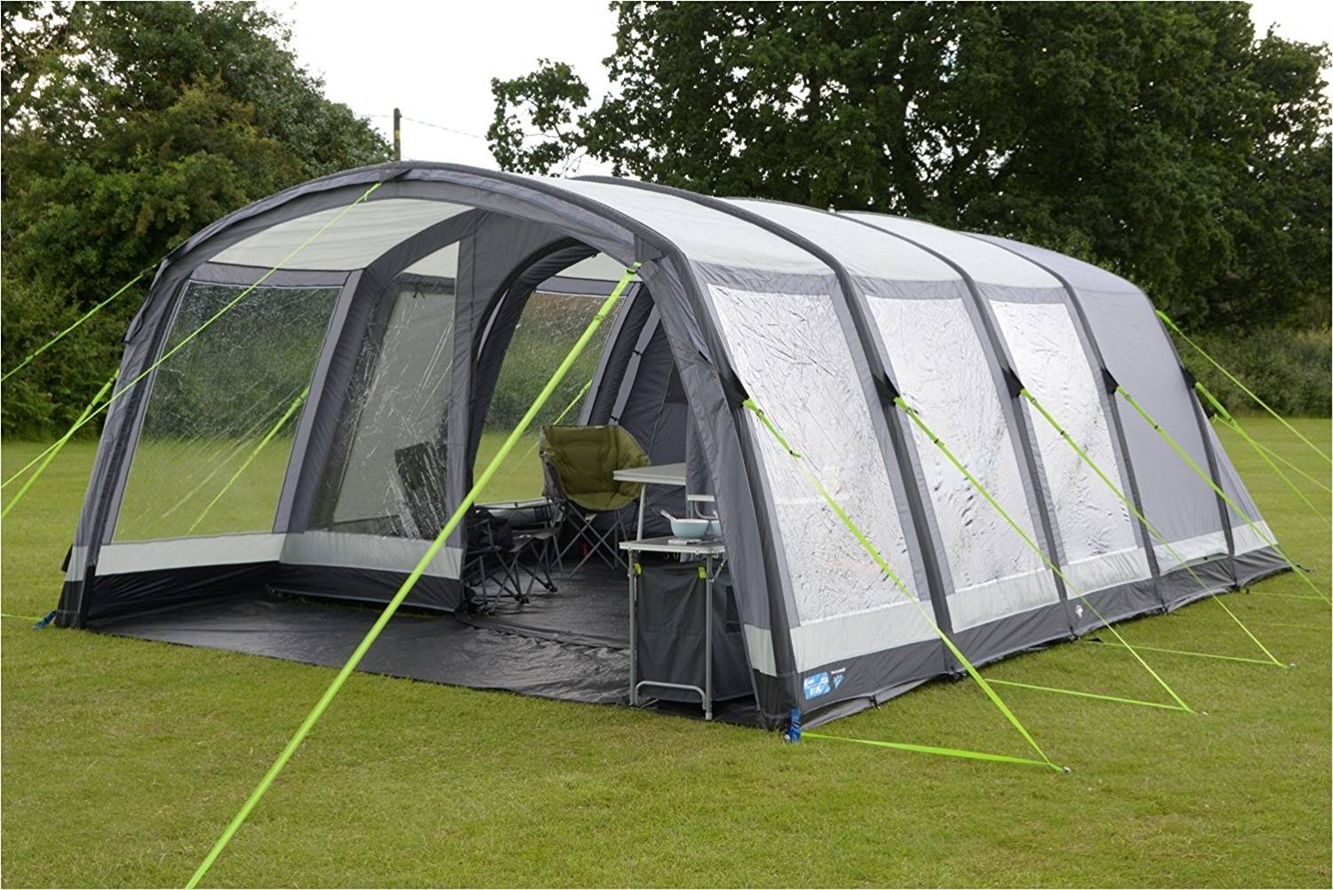 inflatable tent with air mattress